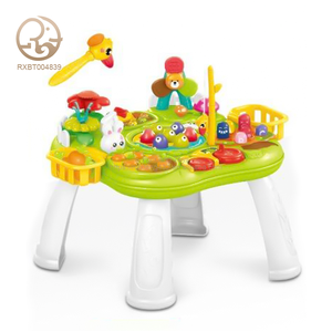 Vente en gros Puzzle éducation drôle jouets interactifs bricolage multifonctionnel plante jeu jouets <span class=keywords><strong>de</strong></span> table planche finie Whack-A-Mole pour les enfants - Product Image 1