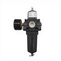 Régulateur de pression Fisher 67DFR-25/C4 avec filtre et soupape de décharge interne, raccord 1/2 NPT pour alimentation d'instruments à haut débit