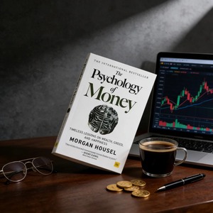 La <span class=keywords><strong>psychologie</strong></span> de l'argent de Morgan Housel, livre de lecture sur la réflexion financière et la construction de richesse pour l'amélioration personnelle - Product Image 1