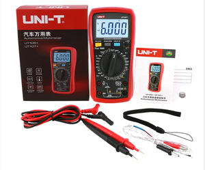 UNI-T UT107+ มัลติมิเตอร์ดิจิตอลแบบ True RMS ปรับช่วงอัตโนมัติ สำหรับการวัดในงานยานยนต์ที่มีความแม่นยำสูง - Product Image 3