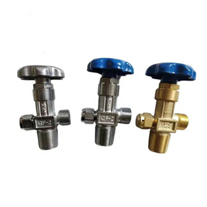 Vanne de bouteille d'oxygène QF-2 réutilisable 1/4 po à fermeture à température normale pour bouteille d'oxygène - Product Image 1