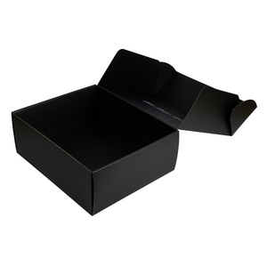 <span class=keywords><strong>Caja</strong></span> de Envío Negra Mate con Logotipo Personalizado del Fabricante <span class=keywords><strong>para</strong></span> Productos de Comercio Electrónico de Lujo - Product Image 3