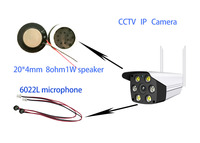 Microphone sans fil pour écouteurs 6,0*2,2 mm, capsule de microphone électret à condensateur 3V