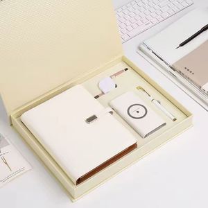 Luxury Premium Quality Corporate Promotional Business <b>Notebook</b> with Powerbank Gift <b>Set</b> for Marketing 2026 Trend Products - Product Image 1