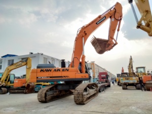 รถขุดล้อยางมือสองจากเกาหลี รถขุดมือสอง DOOSAN DX500 Doosan DH210W-7 150w-7 รถขุดล้อยาง 50 ตัน ระบบไฮดรอลิกที่มั่นคง - Product Image 5