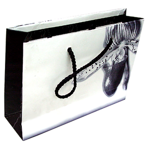 Bolsas de Regalo de Papel de Arte de Lujo Personalizadas con Asa de Cordón, Impresión Offset con su Propio Logotipo, Bolsas de Papel para Compras - Product Image 1