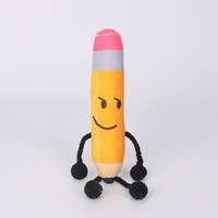 Livres périphériques d'animation Crayons Jouets en peluche BFDIA personnalisé jouet en peluche animé puzzle glaçon Flamme jouet en peluche pour enfants cadeau