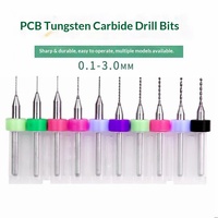 Foret pour circuits imprimés en carbure de tungstène, diamètre de la tige 3,175 mm, longueur totale 38 mm, pour centre d'usinage CNC