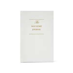 Fabbrica manifesto sublimazione gratitudine diario di lino Planner all'ingrosso Design personalizzato tessuto Premium A5 quaderno punteggiato con copertina rigida