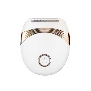 Épilateur rasoir tondeuse sans douleur, étanche, rechargeable, mini, portable, pour le visage, le corps et le maillot, pour femmes - Product Image 1