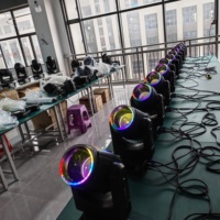 Luz Móvil Sharpy Beam de 295W 14R con Efecto de Arcoíris, Iluminación de Escenario DMX512 para Discotecas, Conciertos, KTV, Eventos y Espectáculos