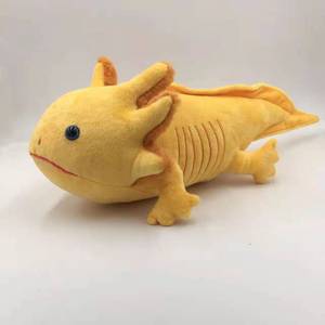 ใหม่ความหวาดกลัวจิ้งจกสีชมพูที่เต็มไปด้วยสีชมพูน่ารักยัดไส้และตุ๊กตาของเล่นสัตว์สัตว์เลื้อยคลาน Axolot ซาลาแมนเดของเล่นตุ๊กตา - Product Image 3