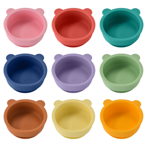 Juego de cuchara de babero de silicona de grado alimenticio para niños Juego de <span class=keywords><strong>vajilla</strong></span> de alimentación de bebé de silicona Unistils para niños - Product Image 6