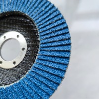 Disque à lamelles abrasif conforme à la norme MPA pour support de ponceuse à métaux