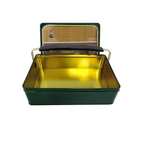 253x173x85Hmm kim loại <span class=keywords><strong>tin</strong></span> Mang trường hợp hộp với xử lý đồ chơi Quà tặng phụ kiện công cụ thực phẩm kẹo sô cô la lưu trữ bao bì - Product Image 4