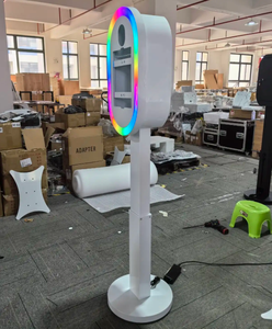 Photomaton surélevé pour iPad compatible avec télécommande et flash/parapluie doux - Télécommande sans fil permettant de régler les paramètres à distance - Product Image 6