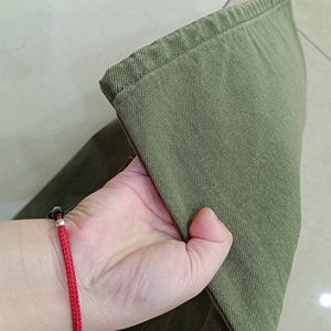 Dernières Tendances Populaires : Short en Jean Ample en Coton Kaki avec Étiquettes Blanches, Coupe Décontractée pour Garçons, <span class=keywords><strong>Bermuda</strong></span> en Jean Vert - Product Image 5