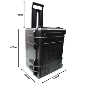 DF0724 Customized Variety Various Size ABS PP <b>Plastic</b> Storage case Portable Handheld <b>Trolley</b> case - Product Image 6