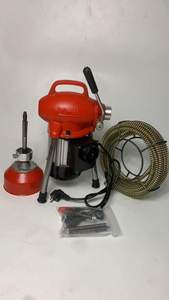 Pulitore Elettrico Portatile <span class=keywords><strong>per</strong></span> <span class=keywords><strong>Tubi</strong></span> e Scarichi con <span class=keywords><strong>Molla</strong></span> Rotante ad Alta Velocità - Product Image 6