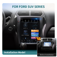 Stéréo Android pour Ford SUV Series Explorer/Expedition/EDGE/KUGA Aftermarket Upgrade With Vertical Screen Car Multimedia Player