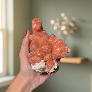 Premium Natural Stilbite <b>Crystal</b> <b>Cluster</b> Mineral Specimen Healing <b>Crystal</b> for Reiki Meditation Mineral Collection and Display - Product Image 4