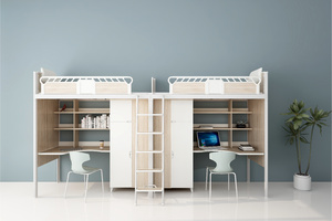 <span class=keywords><strong>Lit</strong></span> surélevé <span class=keywords><strong>avec</strong></span> armoire <span class=keywords><strong>Lit</strong></span> mezzanine jumeau Lits superposés modernes Vente <span class=keywords><strong>en</strong></span> gros Fournitures scolaires <span class=keywords><strong>Lit</strong></span> <span class=keywords><strong>superposé</strong></span> <span class=keywords><strong>avec</strong></span> <span class=keywords><strong>bureau</strong></span> Mobilier scolaire - Product Image 2