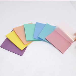 Transparent Sticky Notes Shining 3*3inch School Supplies Colorful Memo Pads Stationery Self-Adhesive - Product Image 2