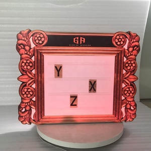 Letrero de fiesta de cumpleaños, mensaje Glorifier Club Sign, LED Message Marquee Sign Letters Board Display Screen Bottle Glorifier - Product Image 1