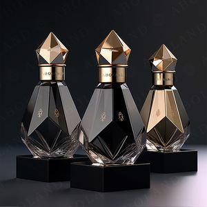 Elegant <b>Perfume</b> <b>Bottle</b> <b>30ml</b> 50ml 100ml Well Designed Parfum <b>Bottle</b> Clear Glass <b>Bottle</b> Custom Logo Acceptable - Product Image 6