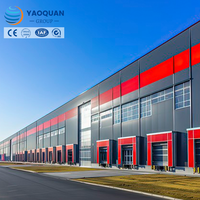 Bâtiment d'entrepôt en acier à grande portée pour l'expansion d'usine industrielle avec structure portique préfabriquée