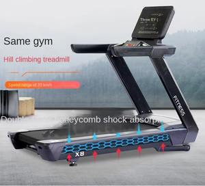 <span class=keywords><strong>Tapis</strong></span> roulant avec grand écran Machine d'exercice de marche électrique multifonctionnelle <span class=keywords><strong>Tapis</strong></span> roulant de luxe intérieur antichoc - Product Image 6