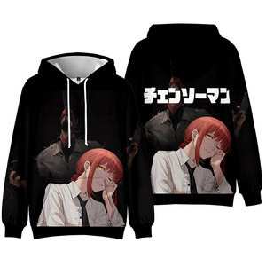 เสื้อฮู้ดผู้ชายลายอะนิเมะญี่ปุ่น3D พิมพ์ลายทั้งหมดผ้าโพลีเอสเตอร์รุ่น heavyweight 100% - Product Image 4