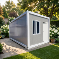 Espace de vie modulaire à construction rapide, bureau portable, pièce mobile, unité de maison en structure acier, maison préfabriquée, conteneur