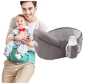 Custom Cotton Baby Hip Seat Baby Waist Stool Toddler Carrier Baby Holding Waist Stool Carrier Storage Toddler Sling Hip Carrier