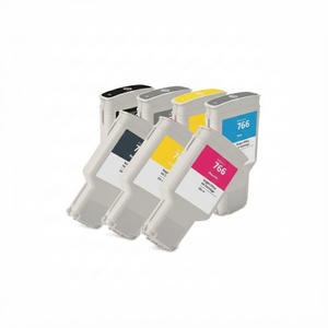ตลับหมึก Supercolor 6 สี 300 มล. 766F ใช้แทนกันได้ พร้อมหมึกและชิป สำหรับเครื่องพิมพ์ HP DesignJet XL 3600 3600dr (NA) - Product Image 2