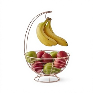 Panier en fer de qualité exclusive Taille et forme personnalisées Panier de rangement pour légumes et fruits par Home Arts - Product Image 1