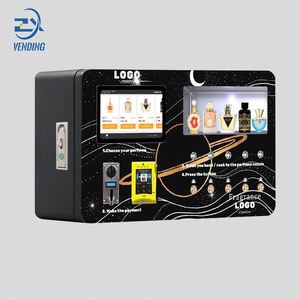 On Machine <b>10</b>*120ml Mini Perfume-vending Qr Code Heads Wall Perfume Vending Machine Cheap with Perfume Vending Machine Cheap - Product Image 1