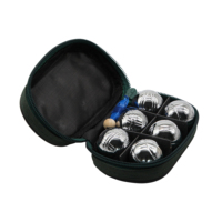 Jeu de pétanque miniature, sac de 6 boules, couleur et logo personnalisables, boules de pétanque Obut
