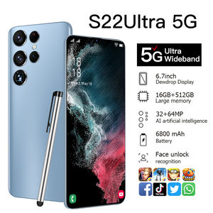 S22อัลตร้า6.7นิ้ว16G + 512G สมาร์ทโฟนแอนดรอยด์10 Core 5G หน้าจอ HD โทรศัพท์กันรอยใบหน้าเวอร์ชันทั่วโลก - Product Image 4