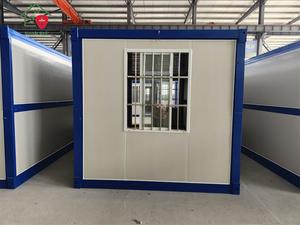 Casa Contenedor Plegable Económica de Bajo Costo con Estructura de Acero Prefabricada, Aislamiento de Panel Sándwich Impermeable e Ignífugo - Product Image 2