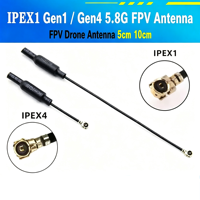Antenne FPV HSK 5.8G IPEX1 IPEX4 Gen1 Gen4 RHCP LHCP 2.5dBi Omni pour drone FPV VTX VRX