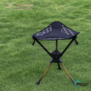 Mountain Wolf Outdoor Camping <b>Stool</b> Oxford Cloth <b>Folding</b> Seat <b>Portable</b> Tripod Design - Product Image 4