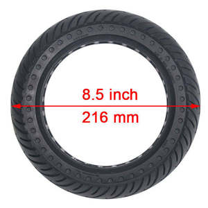 <span class=keywords><strong>Pneu</strong></span> en caoutchouc massif Nedong 8.5x2.0, <span class=keywords><strong>pneu</strong></span> anti-crevaison sans air de 8,5 pouces pour trottinette électrique <span class=keywords><strong>Xiaomi</strong></span> - Product Image 4