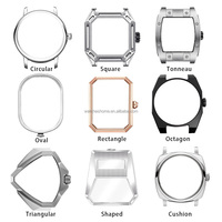 Piezas de Reloj: Caja de Acero Inoxidable 316L de 40 mm, Compatible con Esferas de 35 mm, Adaptada para NH35, Caja de Reloj en Oro Rosa, Cubierta para NH34 NH38