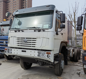 Sinotruk New 6x6 전 륜구동 오일 필드 트랙터 트럭 디젤 대형 트럭 왼쪽 스티어링 유로 2 배출 표준화물 섀시 - Product Image 1