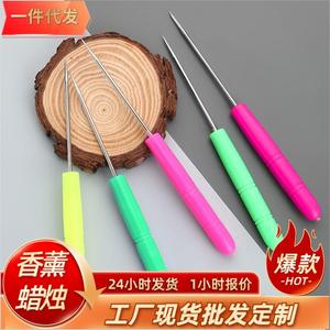 Autre outil à aiguille en acier inoxydable coloré pour la fabrication de bougies et la création de fleurs - Product Image 5