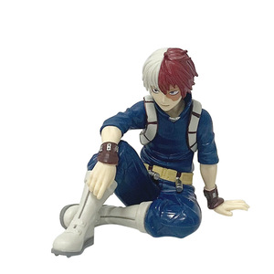 ตุ๊กตาโมเดลการ์ตูนอนิเมะญี่ปุ่น PVC ตุ๊กตาท่าทางนั่งตุ๊กตา Katsuki <span class=keywords><strong>bakugo</strong></span> izuku midoriya tyu suasui shoto Todoroki - Product Image 4
