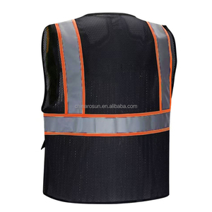 Gilets réfléchissants Vestes <span class=keywords><strong>haute</strong></span> <span class=keywords><strong>visibilité</strong></span> <span class=keywords><strong>Gilet</strong></span> industriel fluorescent ANSI <span class=keywords><strong>CLASSE</strong></span> 2 Équipement de sécurité de construction <span class=keywords><strong>haute</strong></span> <span class=keywords><strong>visibilité</strong></span> - Product Image 6