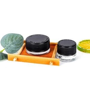 Bocaux en verre noir épais de 5 ml résistants aux UV avec couvercle à visser anti-enfants, mini-contenants cosmétiques hermétiques <span class=keywords><strong>pour</strong></span> baume à lèvres, huile, <span class=keywords><strong>cire</strong></span> - Product Image 5