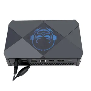 Casing Barebone I219 untuk rumah, casing komputer Desktop Nuc murah, Ram 64Gb Ssd Tb R5 5 5625U Mini Pc Amd dengan kipas